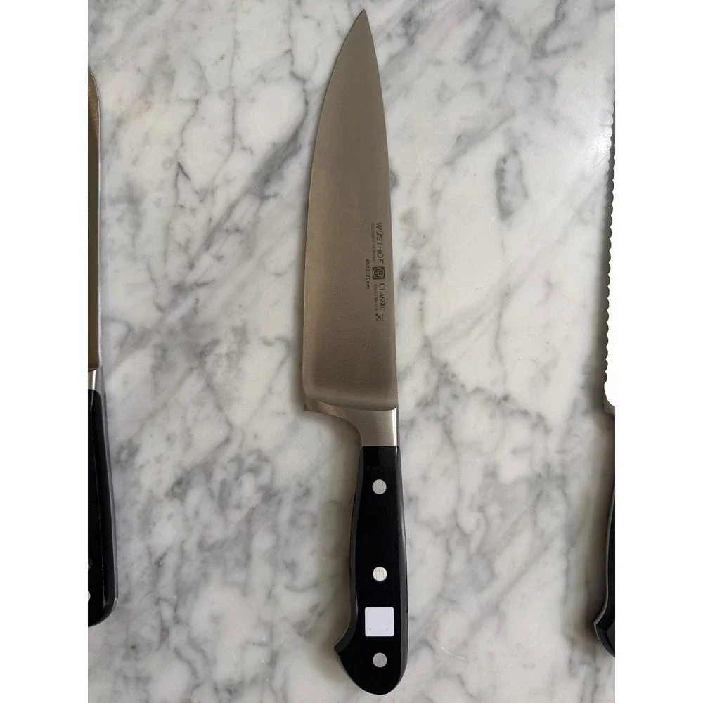 Wusthof Classic 7 Piece Knife Set Solingen Germany Forged Steel 4582 4149 4183
